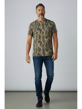 LaCrosse Men's Camouflage Short Sleeve T-Shirt Size Small